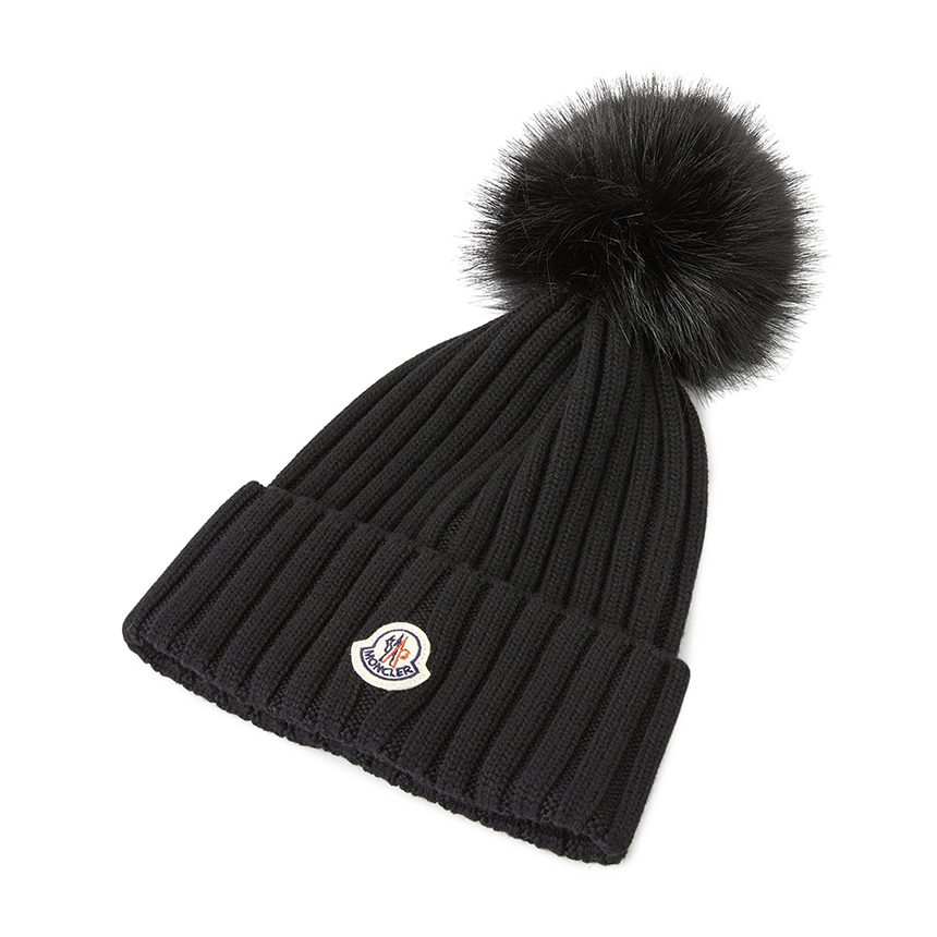 몽클레어(MONCLER) 여성 폼폼 비니 3B00064 M1131 999 K2093
