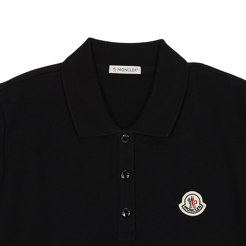 몽클레어(MONCLER) 로고 패치 여성 반팔티셔츠 8A00004 84720 999 L1093