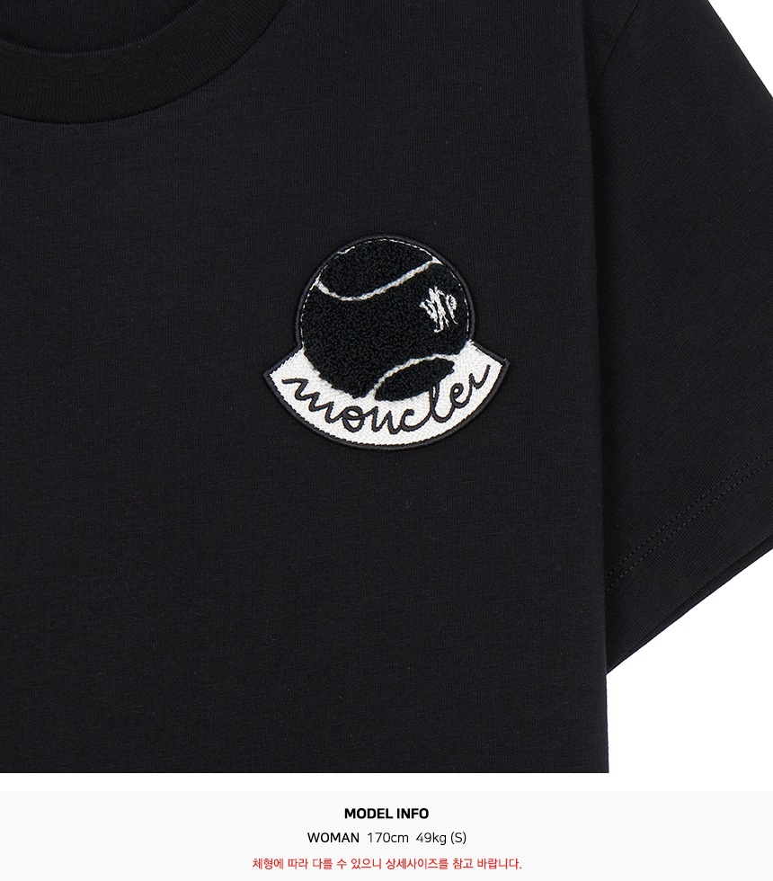 몽클레어(MONCLER) 여성 반팔티셔츠 8C00005 829HP 999