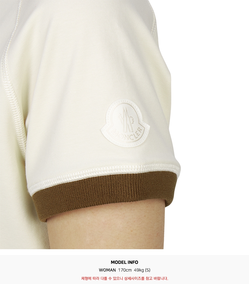 몽클레어(MONCLER) 여성 반팔티셔츠 8C00015 8790F 21I 8C00015 8790F 21I L1093