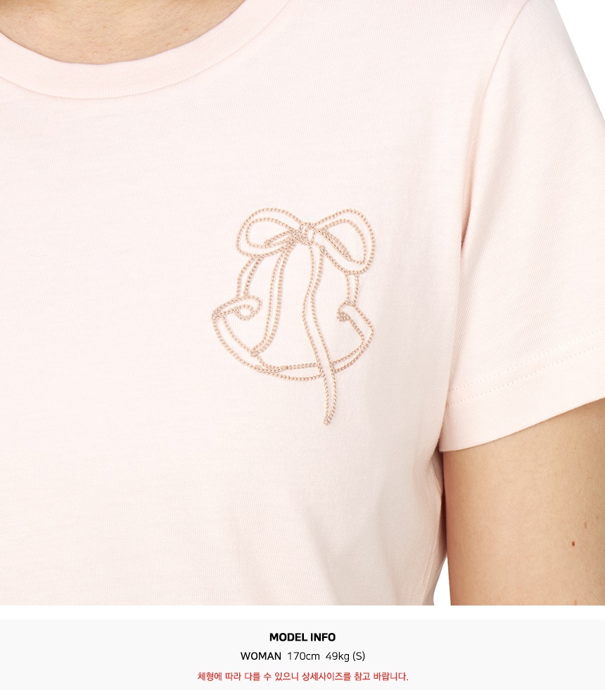 몽클레어(MONCLER) 여성 반팔티셔츠 8C00016 89B8U 50F 8C00016 89B8U 50F L1093