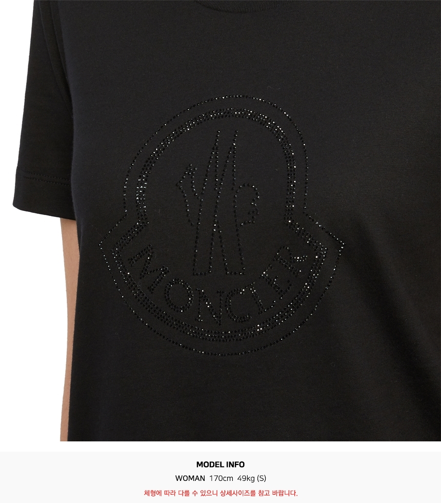 몽클레어(MONCLER) 여성 반팔티셔츠 8C00017 829FB 999