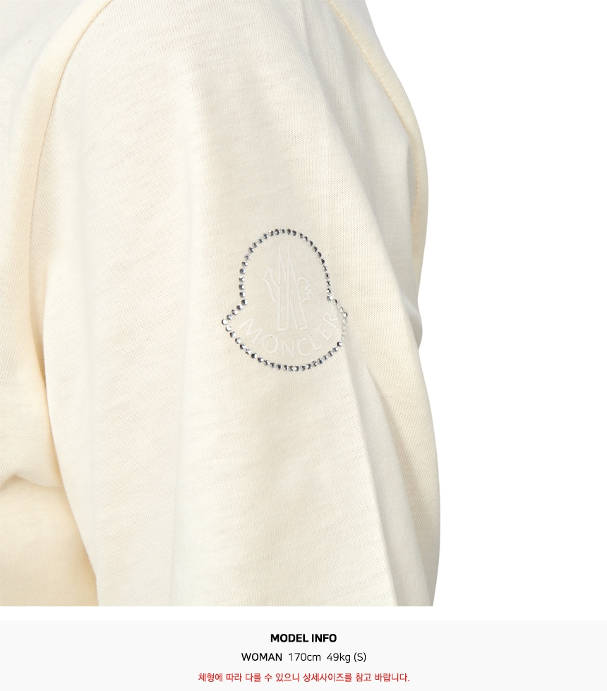 몽클레어(MONCLER) 여성 반팔티셔츠 8C00020 89AIJ 034