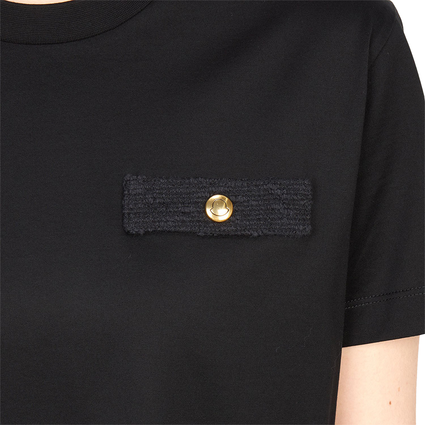 몽클레어(MONCLER) 모크 포켓 여성 반팔티셔츠 8C00023 89B9B 999 8C00023 89B9B 999 L1093