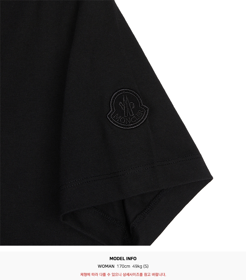 몽클레어(MONCLER) 여성 반팔티셔츠 8C00043 89ADC 999 K1093