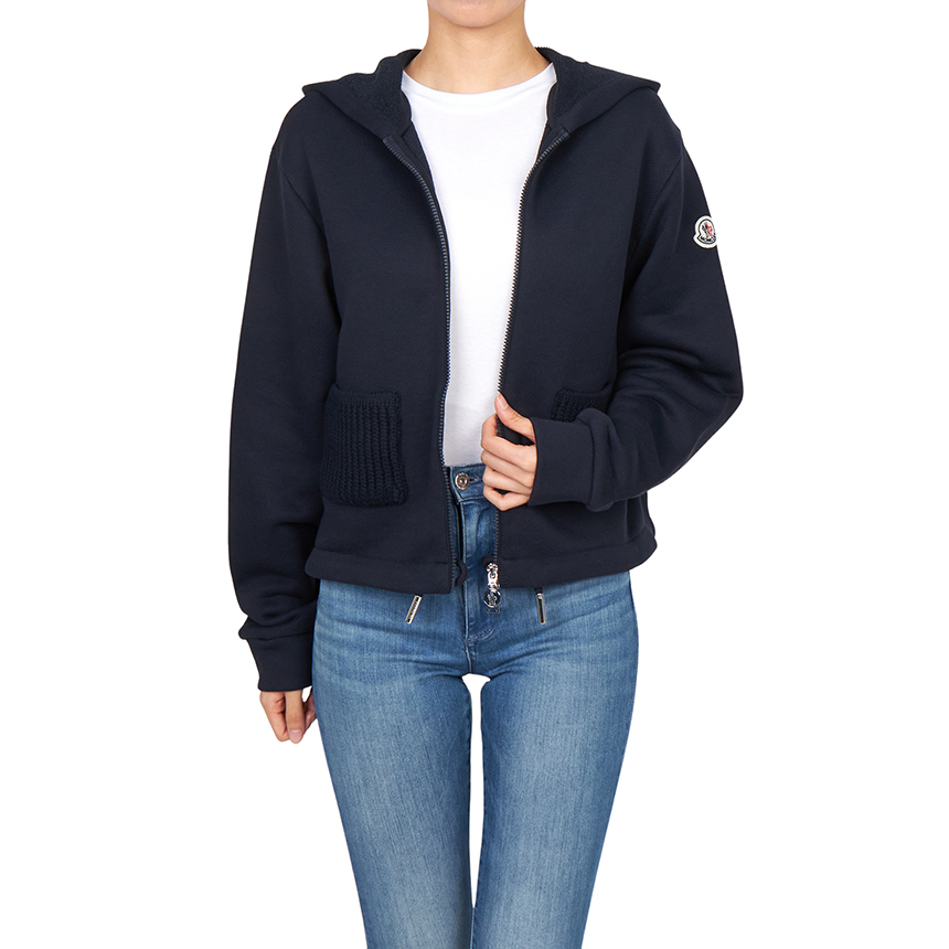몽클레어(MONCLER) 여성 후드 집업 8G00002 89B0Q 778 K2093