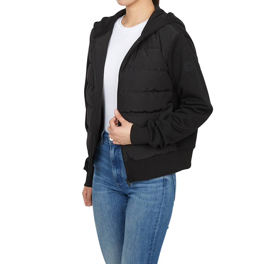 몽클레어(MONCLER) 여성 패딩 후드 집업 8G00012 89B02 999 K2093