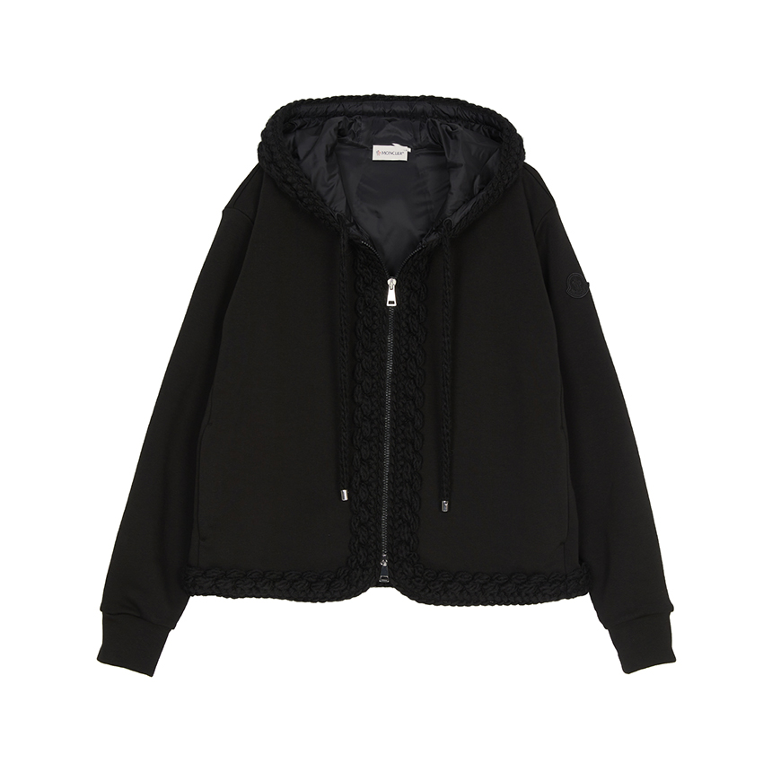 몽클레어(MONCLER) 드로스트링 여성 후드 집업 8G00026 899RB 999 K2093