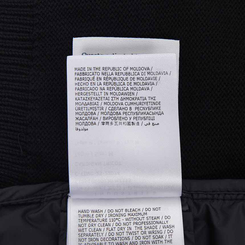 몽클레어(MONCLER) 남성 패딩 집업 가디건 9B00020 M1115 999 L1091