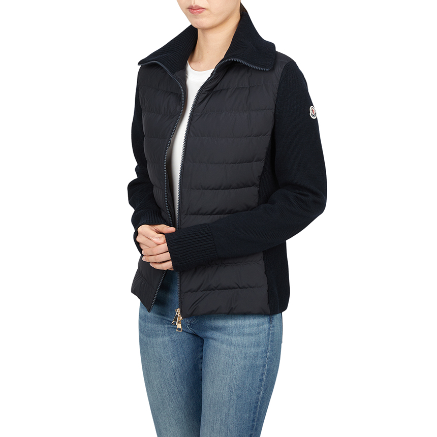 몽클레어(MONCLER) 여성 패딩 집업 가디건 9B00020 M1131 742 L1093