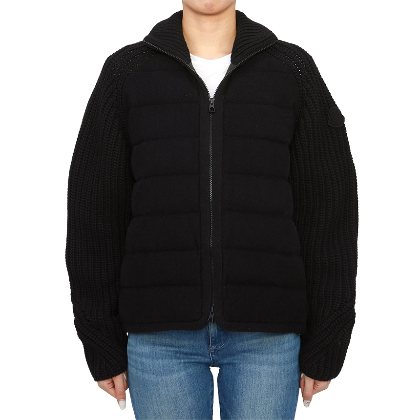 몽클레어(MONCLER) 여성 패딩 집업 가디건 9B00031 M1241 999