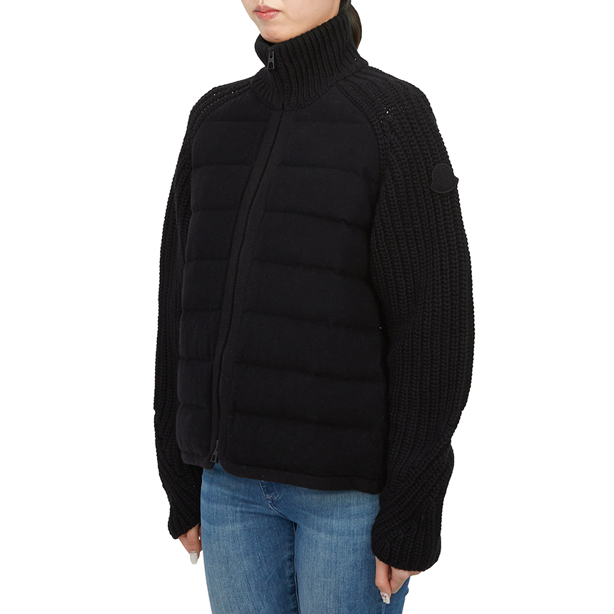 몽클레어(MONCLER) 여성 패딩 집업 가디건 9B00031 M1241 999