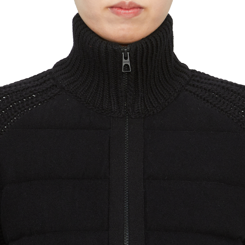 몽클레어(MONCLER) 여성 패딩 집업 가디건 9B00031 M1241 999