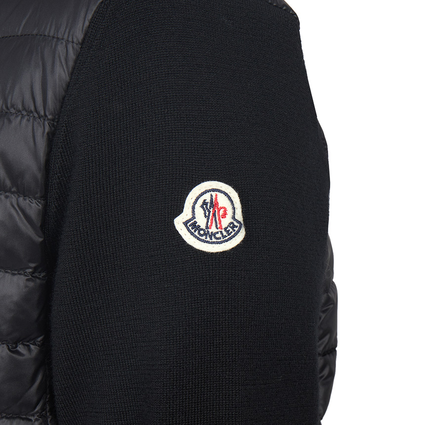 몽클레어(MONCLER) 여성 패딩 집업 가디건 9B00032 M1131 999 L1093