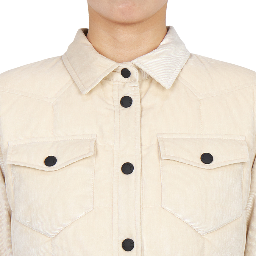 몽클레어 그레노블(MONCLER GRENOBLE) 낭기 코듀로이 여성 패딩 자켓 1G00006 598US 21I K2098