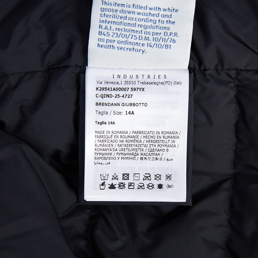 몽클레어키즈(MONCLER KIDS) 브렌단 패딩 점퍼 (성인착용가능) 1A00007 597YX 778 12A14A