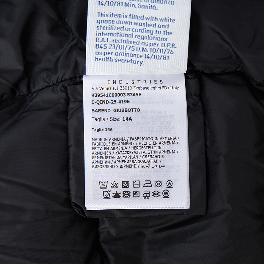 몽클레어키즈(MONCLER KIDS) 바엔드 패딩 점퍼 1C00003 53A5E 999 6A8A10A
