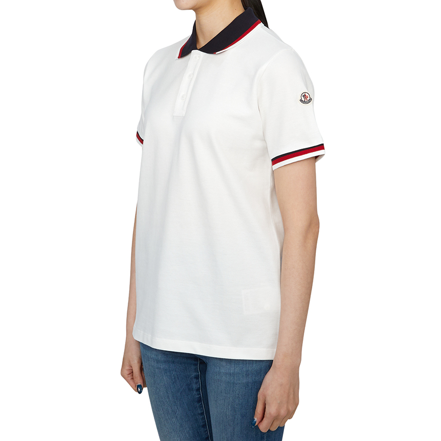 몽클레어키즈(MONCLER KIDS) 카라 반팔티셔츠 (성인착용가능) 8A00002 89ALK 034 12A14A