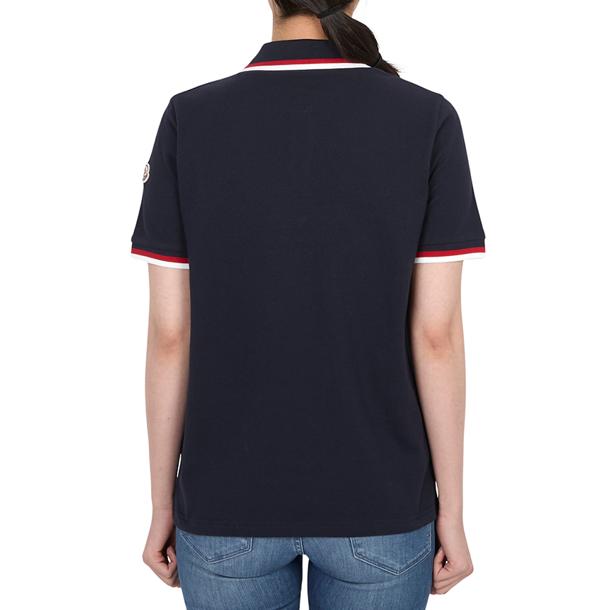 몽클레어키즈(MONCLER KIDS) 카라 반팔티셔츠 (성인착용가능) 8A00003 8496W 778 12A14A