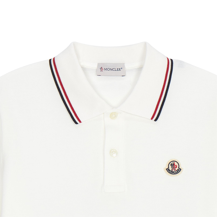 몽클레어키즈(MONCLER KIDS) 카라 반팔티셔츠 8A00003 89ALK 034 6A8A10A