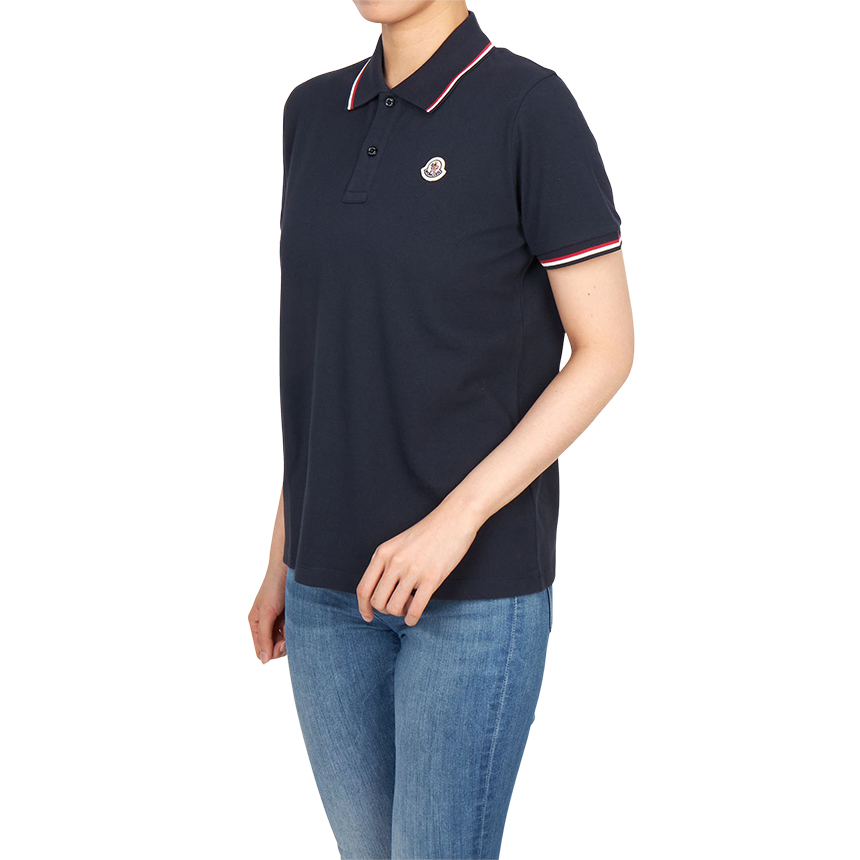 몽클레어키즈(MONCLER KIDS) 카라 반팔티셔츠 (성인착용가능) 8A00003 89ALK 778 12A14A