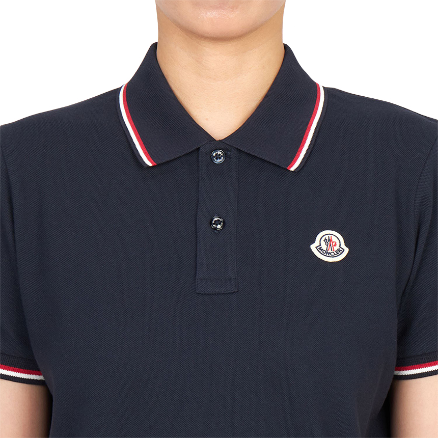 몽클레어키즈(MONCLER KIDS) 카라 반팔티셔츠 (성인착용가능) 8A00003 89ALK 778 12A14A