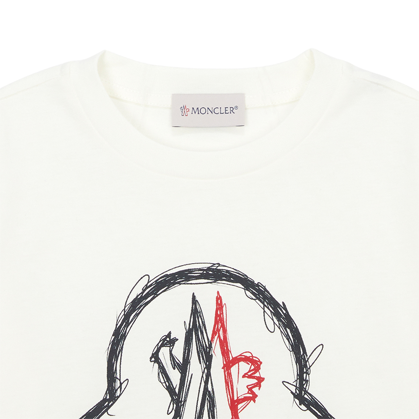 몽클레어키즈(MONCLER KIDS) 반팔티셔츠 8C00014 89AFV 034 6A8A10A