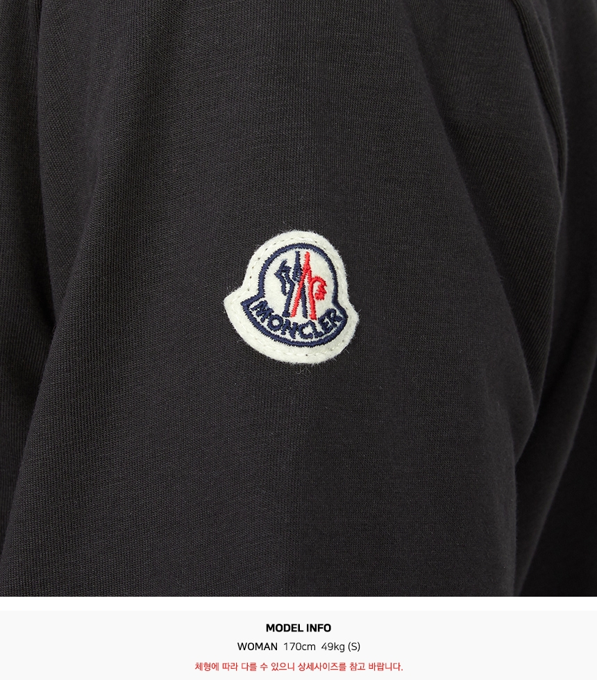 몽클레어키즈(MONCLER KIDS) 반팔티셔츠 (성인착용가능) 8C00014 89AFV 999 12A14A