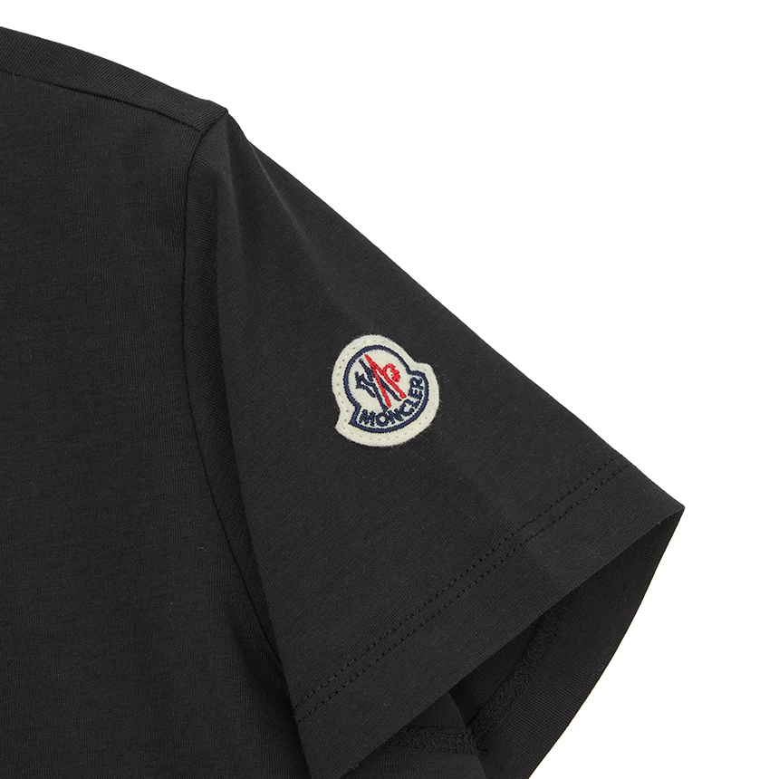 몽클레어키즈(MONCLER KIDS) 반팔티셔츠 8C00014 89AFV 999 6A8A10A