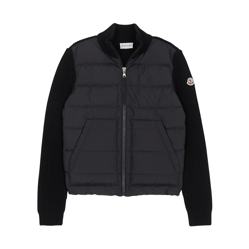 몽클레어키즈(MONCLER KIDS) 패딩 집업 가디건 9B00008 M1241 999 12A14A