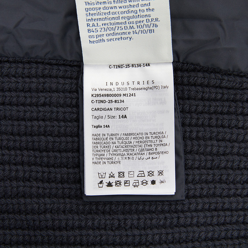 몽클레어키즈(MONCLER KIDS) 패딩 집업 가디건 9B00009 M1241 779 6A8A10A