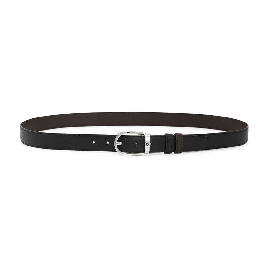 몽블랑(MONTBLANC) 남성 양면 벨트 (프리컷팅) 113834