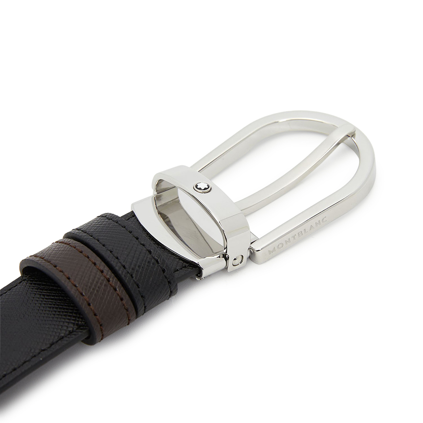 몽블랑(MONTBLANC) 남성 양면 벨트 (프리컷팅) 113834