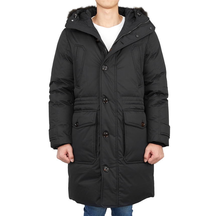 무레르(MOORER) 헬싱키 남성 패딩 점퍼 HELSINKY ADS NERO