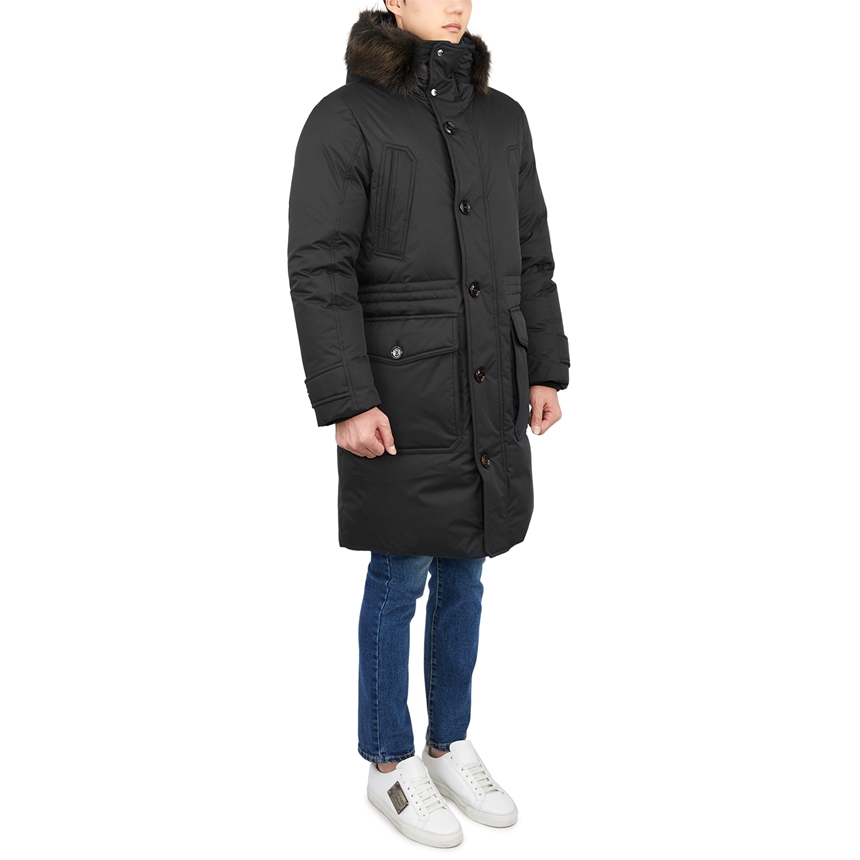 무레르(MOORER) 헬싱키 남성 패딩 점퍼 HELSINKY ADS NERO