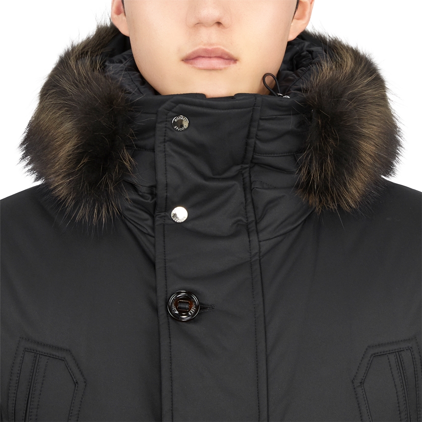 무레르(MOORER) 헬싱키 남성 패딩 점퍼 HELSINKY ADS NERO