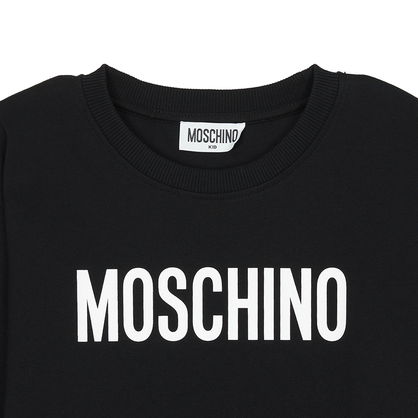 모스키노키즈(MOSCHINO KIDS) 반팔티셔츠 H6M05G LAA23 60100