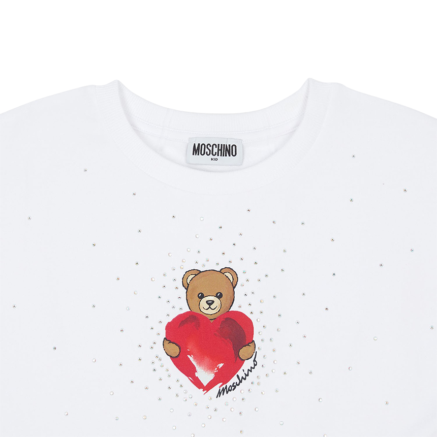 모스키노키즈(MOSCHINO KIDS) 반팔 원피스 (성인착용가능) HAV0EA LDA25 10101