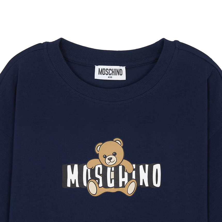 모스키노키즈(MOSCHINO KIDS) 반팔티셔츠 (성인착용가능) HDM072 LBA00 40016
