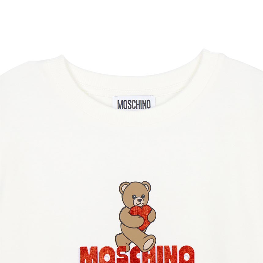 모스키노키즈(MOSCHINO KIDS) 반팔티셔츠 (성인착용가능) HDM074 LBA00 10063