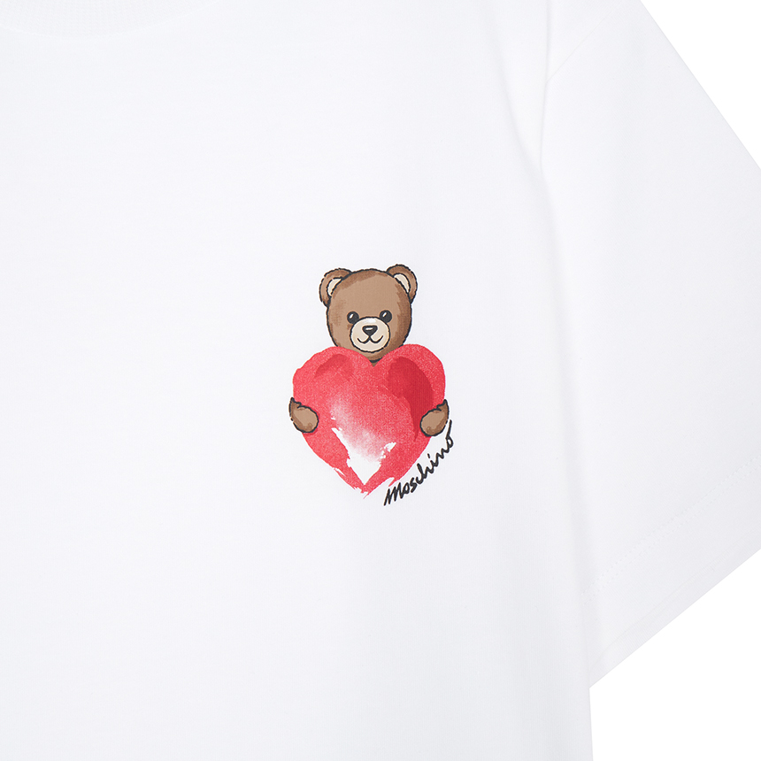 모스키노키즈(MOSCHINO KIDS) 반팔티셔츠 (성인착용가능) HDM076 LBA00 10101