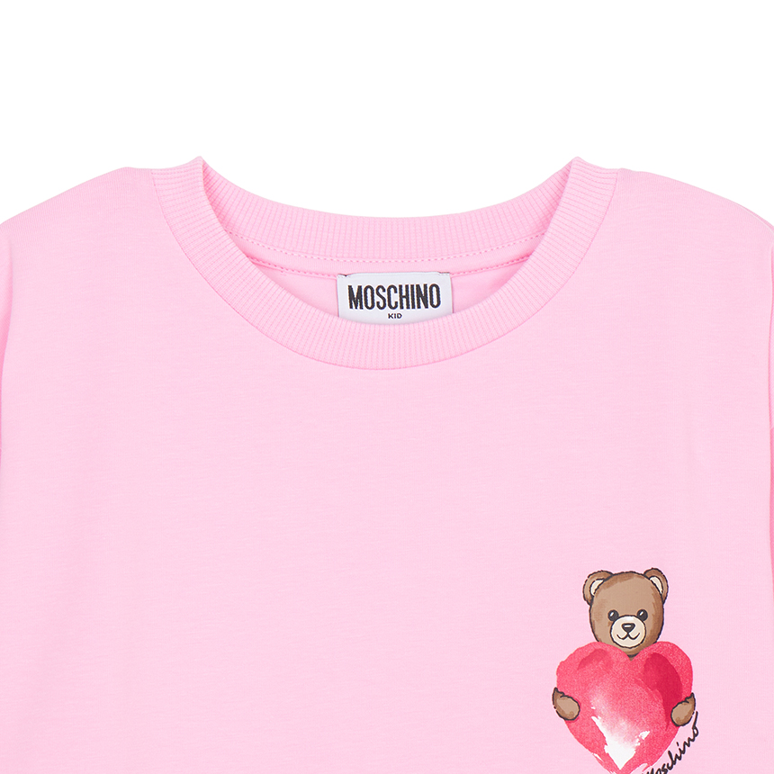모스키노키즈(MOSCHINO KIDS) 반팔티셔츠 (성인착용가능) HDM076 LBA00 51473
