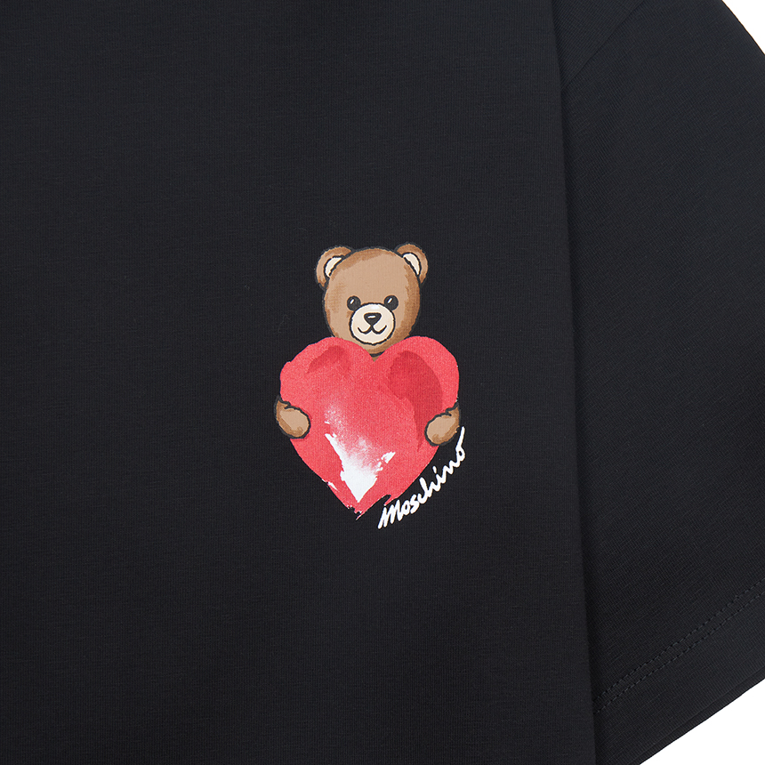 모스키노키즈(MOSCHINO KIDS) 반팔티셔츠 (성인착용가능) HDM076 LBA00 60100