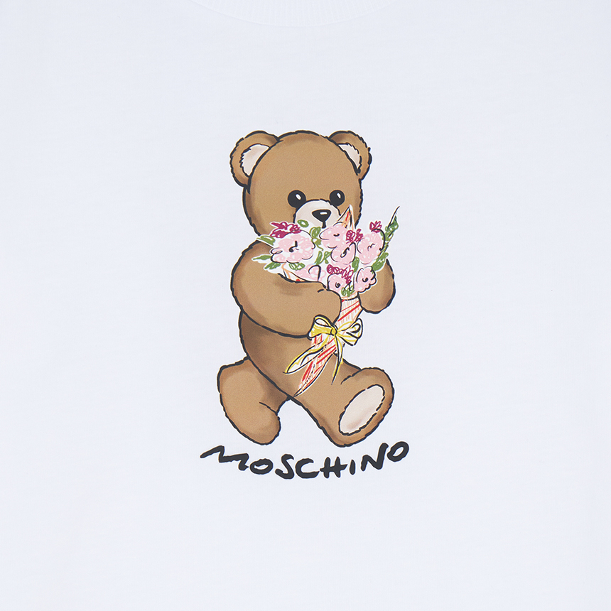 모스키노키즈(MOSCHINO KIDS) 반팔 티셔츠 (성인착용가능) HGM06K LAA02 10101