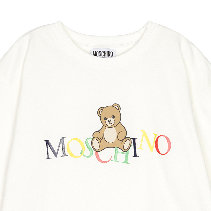모스키노키즈(MOSCHINO KIDS) 반팔티셔츠 (성인착용가능) HPM05G LAA10 10063