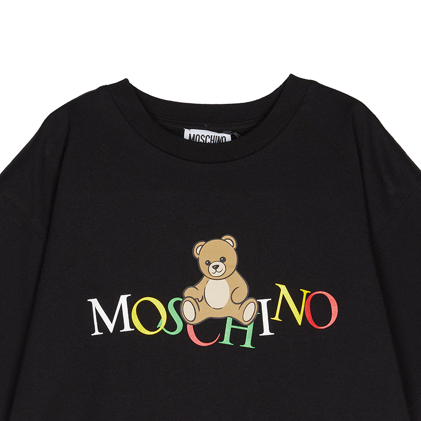 모스키노키즈(MOSCHINO KIDS) 반팔티셔츠 (성인착용가능) HPM05G LAA10 60100