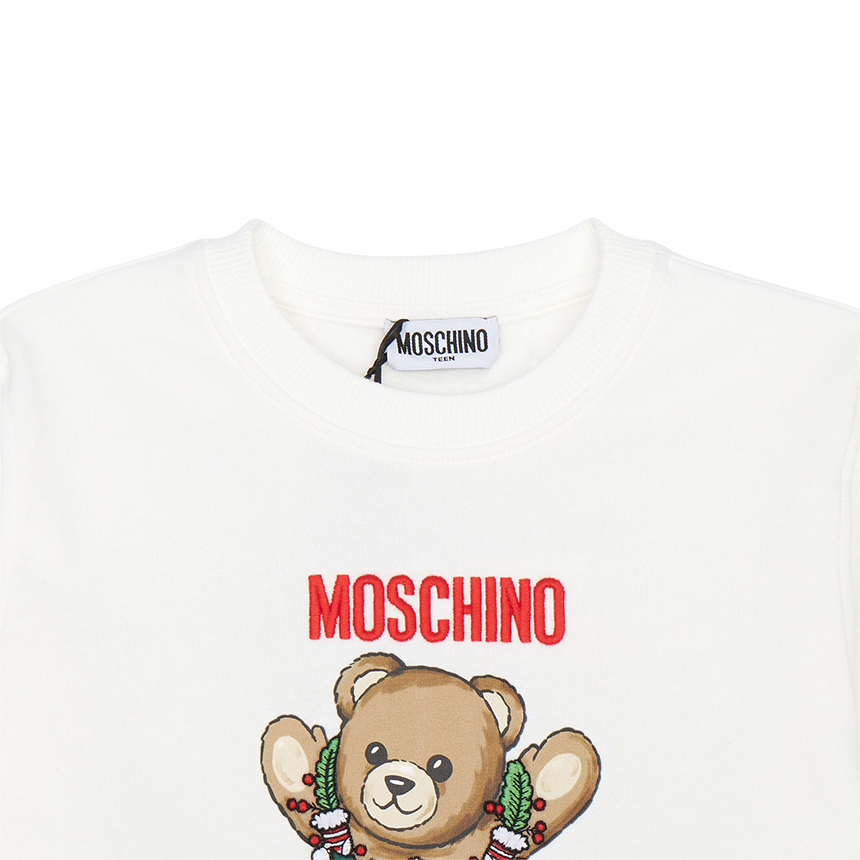 모스키노키즈(MOSCHINO KIDS) 기모 맨투맨 (성인착용가능) HQF08V LCA14 10063