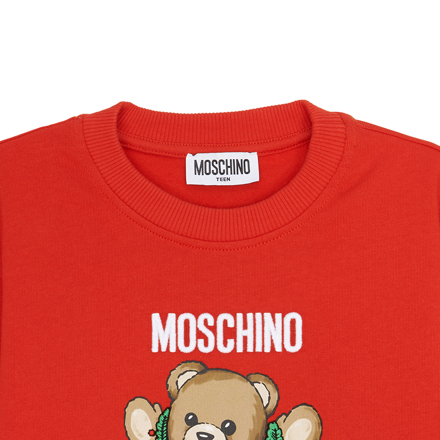 모스키노키즈(MOSCHINO KIDS) 기모 맨투맨 (성인착용가능) HQF08V LCA14 50109