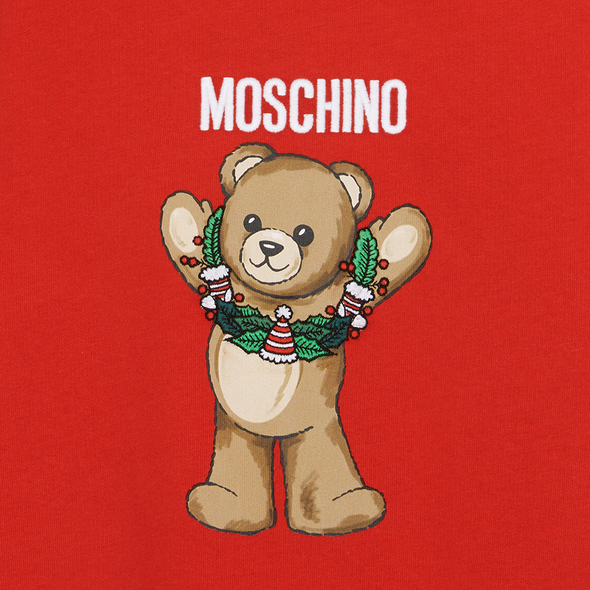 모스키노키즈(MOSCHINO KIDS) 기모 맨투맨 (성인착용가능) HQF08V LCA14 50109