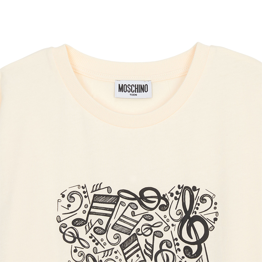 모스키노키즈(MOSCHINO KIDS) 반팔티셔츠 (성인착용가능) HQM05G LAA10 10123